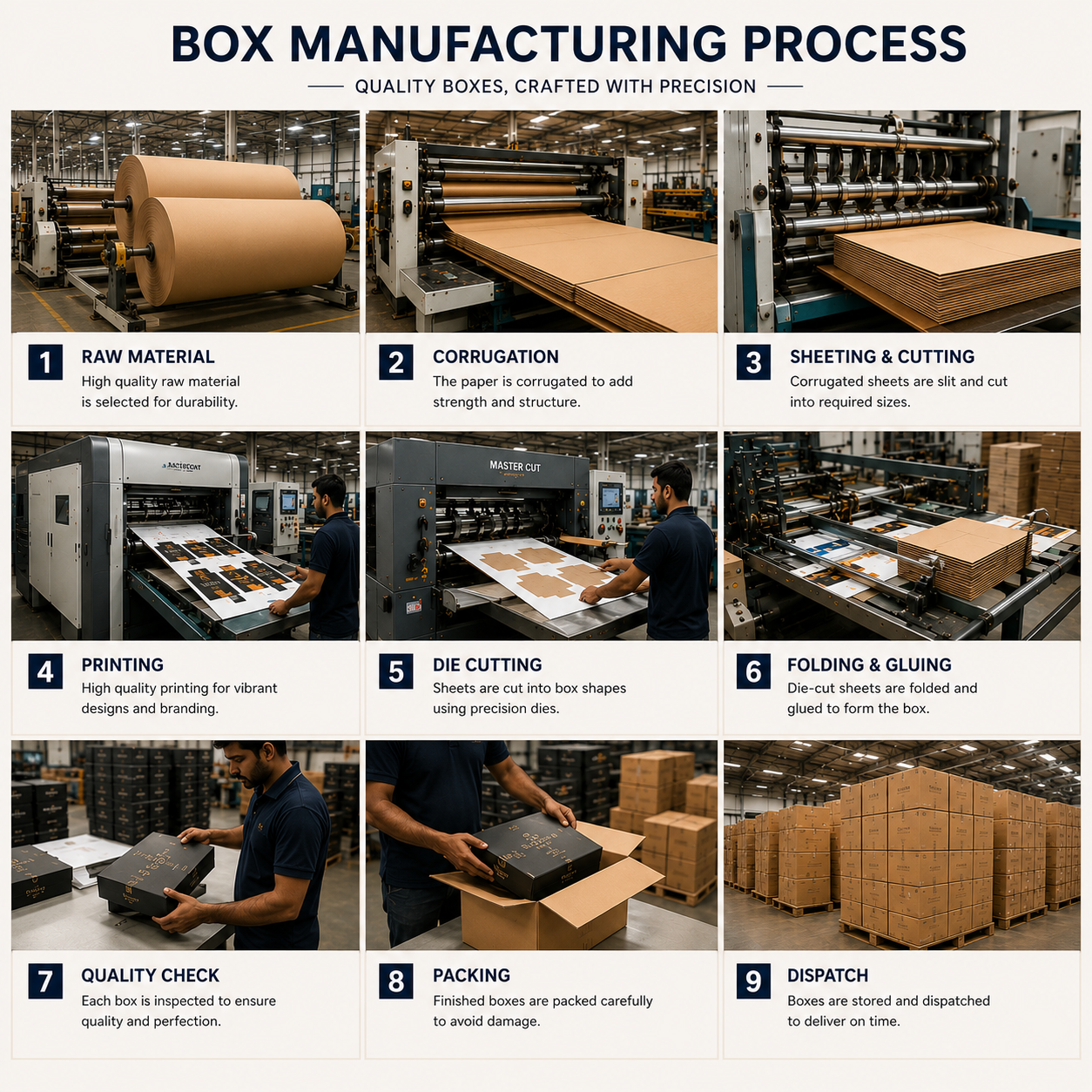 Box manufacturing process